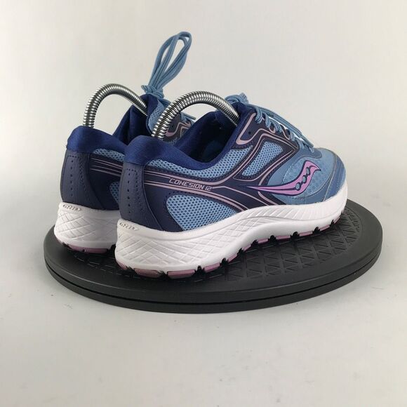 Saucony Cohesion 12 Blue Athletic Running Shoes S10473-3 Women’s Size 7.5 - Picture 5 of 12